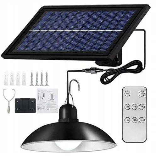  Azaris Straßenleuchte 50 W 900 lm, batteriebetrieben, Solar