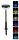 StealHome eingebettete Solarlampe, schwarz, 55 cm, 1 Stk.
