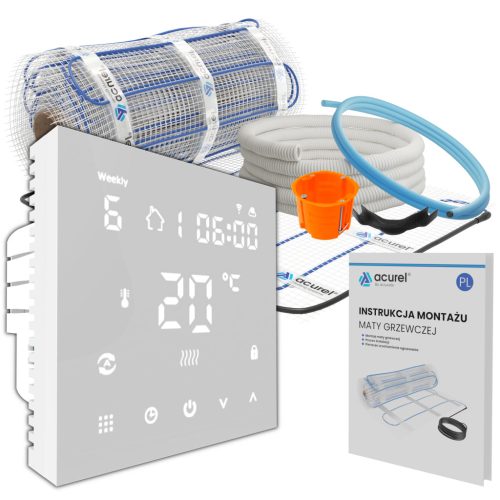  Heizmatte 3m² 160W/m² Regler Set