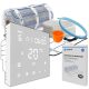  Heizmatte 3m² 160W/m² Regler Set