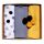  EGA KIDS Musselinwindeln Eco Pompons 60x80cm gelbgrau (2546), 3 Stk.