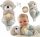  Kuschel-Owling-Ott-Maskottchen, einfacher zu nerven, atmender Owling-Ott, rosa