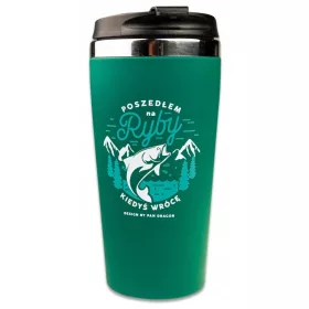    THERMOBECHER FÜR EINEN WUT, EINEN FISCHER, EINEN FISCHLIEBHABER
