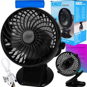    COOLER TOOLS 2023 Tischventilator TRAGBARER VENTILATOR MIT BATTERIE MEGA POWER GIGA XXXL schwarz