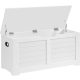  Weiße Aufbewahrungsbox, 100 cm, geräumig