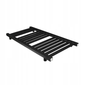    SCANO EPPK Wasser-Badezimmerheizkörper 630 x 1370 mm SCHWARZER Heizkörper