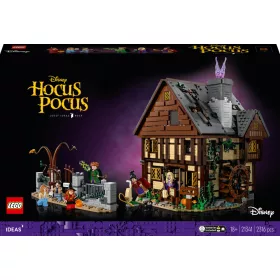    LEGO Ideas 21341 Disney Hocus Pocus: Die Hütte der Sanderson-Schwestern + Lego Erwachsene und Kinder 2024 in elektronischer Form