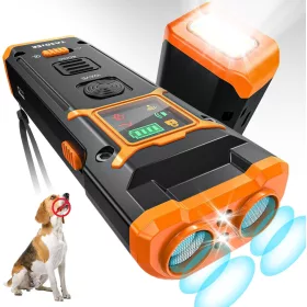    Ultraschall-Hundevertreiber 20-30 Hz bis zu 90 Meter Blitzlicht