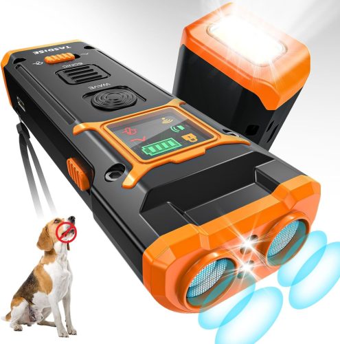  Ultraschall-Hundevertreiber 20-30 Hz bis zu 90 Meter Blitzlicht