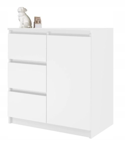  SaraMeble COCO Kommode 80 x 40 x 97 cm weiß