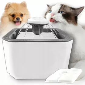  DexXer Kunststoff-Tränke mit Brunnen, 2500 ml