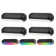  Einbau-Solarleuchte LED Plus schwarz 4,9 cm 4 Stk.