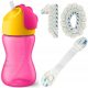  Philips Avent Becher mit Strohhalm 300 ml rosa + 10X MÖBEL-SICHERHEITSSCHLOSS FÜR SCHUBLADEN, SCHRANKTÜREN, AUSRÜSTUNG