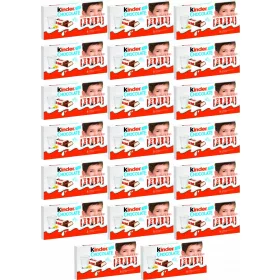   Kinder Schokoladenriegel-Packung mit 8 Stück, 100g - Ideal für Kinder