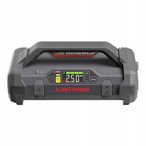  Batterie/Starthilfe Lokithor, Lithium – 2500 A 12 V 46 Wh