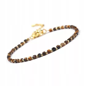  Tigerauge-Stein-Armband