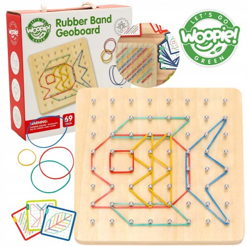  GESAMMELTER MANIPULATIVER GEOPLAN MONTESSORI WOOPIE