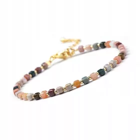  Armband aus alaskischem Achatstein