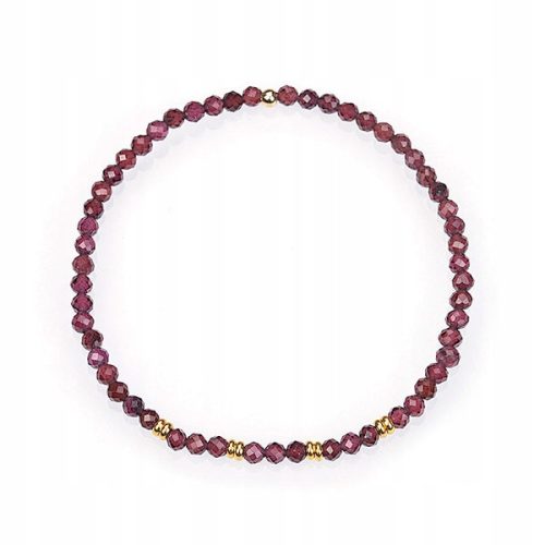  Armband-Stein-Granat-Schliffkugeln 2,5 mm