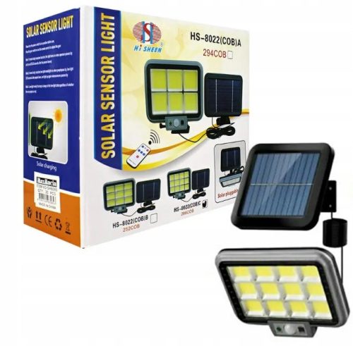  Solarleuchte Straßenlaterne 50 W 450 lm solarbetrieben