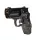  GLOW FEUERZEUG BRENNER LED FACKEL GUN METAL METALL REVOLVER
