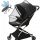  MOSKITONETZ MIT MOSKITO-REISSVERSCHLUSS FÜR BRITAX RECARO CYBEX KINDERWAGEN, VERSTELLBAR