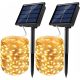  SuperLED Solar-Lichterkette 2000 cm IP44 warmweiß