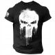  GYM WEAR PRO PREMIUM T-Shirt Training Gym ATMUNGSAKTIV BL.SKULL Größe 2XL