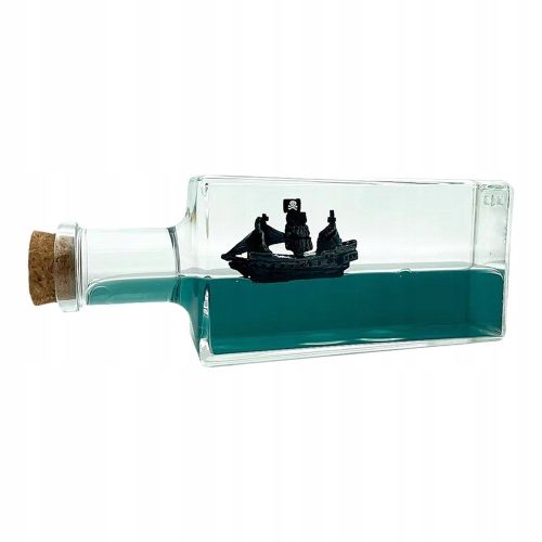  SCHIFF IN EINER FLASCHE PIRATENSCHIFF GESCHENK FÜR SEEMANN UND SEEMANN