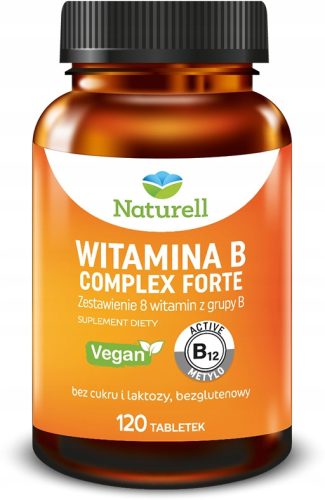 Naturell Vitamin B Komplex forte, Nahrungsergänzungsmittel, 120 Tabletten