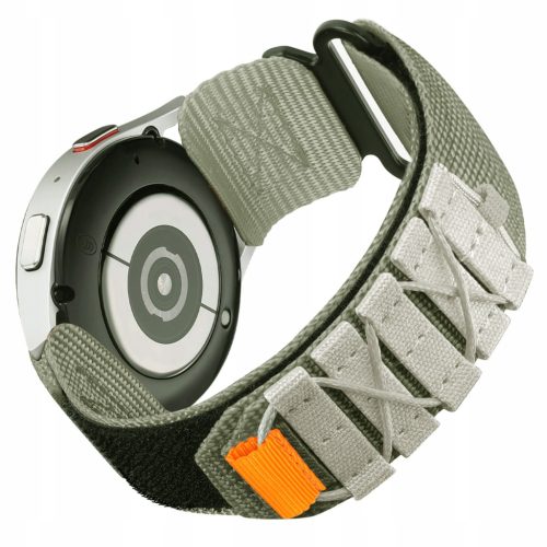  Taktisches Outdoor-Uhrenarmband aus Nylon, 20 mm, grau C22