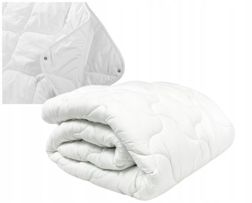 4-Jahreszeiten Steppdecke ECONOMY LINE 200x220 cm, Allergikerfreundlich, Weiß