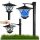  Solar Pendelleuchte LATERNENLAMPE LED LATERNE schwarz 150 cm 1 Stk.