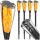  4× Berge Solarlampe, schwarz, 65 cm, 1 Stk.