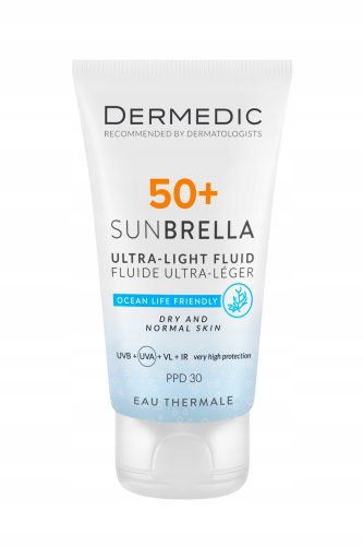 Dermedic Sunbrella Ultraleichter Schutzcreme SPF 50+ für trockene und normale Haut