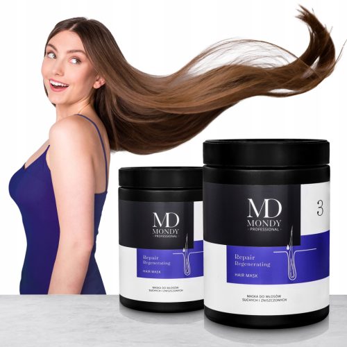  Mondy Repair Regenerating 1000 ml regenerierende Haarmaske