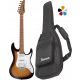  Ibanez ATZ10P-STM Andy Timmons Signature Gitarre + Koffer + Plektren