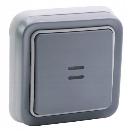  Legrand 069821 Klingelknopf aus Aluminium mit Hintergrundbeleuchtung