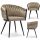  VELOURS-SESSEL MIT ROSA-STOFF, BEIGE, SCHWARZ