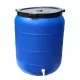  Regenwassertank 200 l 80 x 55 cm blau