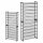  Songmics Schuhschrank 92,5 x 223 x 30,7 cm schwarz