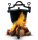  Gusseisen-Standtopf Hunting Pot Pie 15L Schwarz