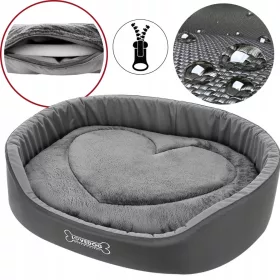  Lovedog Hundelaufstall, Grautöne, 60 cm x 50 cm