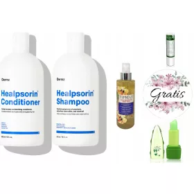   Healpsorin Shampoo + Conditioner Set 500ml - Pflege für trockene und juckende Kopfhaut