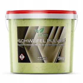  Schwefelpulver 5kg Rein 99,9% im Eimer Dünger 5kg
