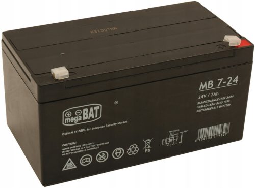  24V AGM 7Ah LANGLEBIGE Batterie für AUTOMOTOR QUAD FAHRZEUG