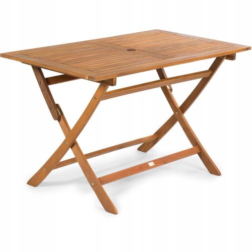  Fieldmann-Tisch, FDZN-Holz, Beige und Braun