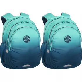   Schulrucksack Coolpack Jerry GRADIENT BLUE LAGOON mit Seitenfächern