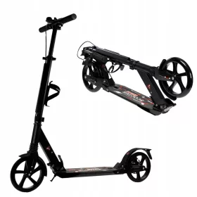  WHITE SOLID Roller, schwarz, 2 Räder