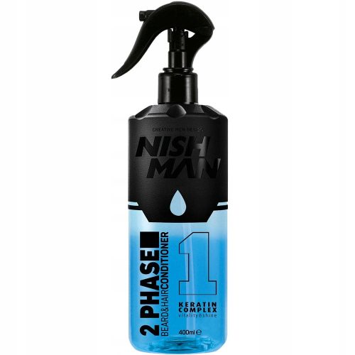  NISHMAN 2-PHASEN-BART- UND HAARSPÜLUNGSSPRAY 400